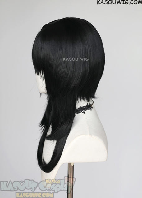 【63 Colors】M-4 short bob wig with 60cm long layered side bangs