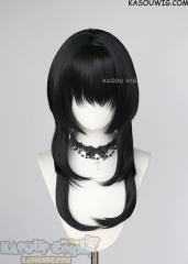 【63 Colors】M-4 short bob wig with 60cm long layered side bangs