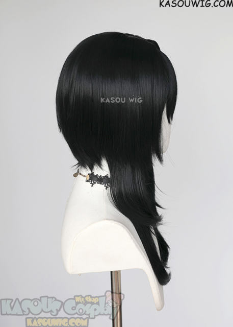 【63 Colors】M-4 short bob wig with 60cm long layered side bangs