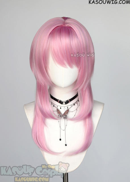 【63 Colors】M-4 short bob wig with 60cm long layered side bangs