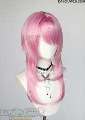 【63 Colors】M-4 short bob wig with 60cm long layered side bangs