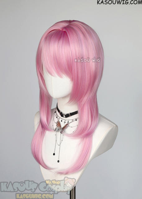 【63 Colors】M-4 short bob wig with 60cm long layered side bangs