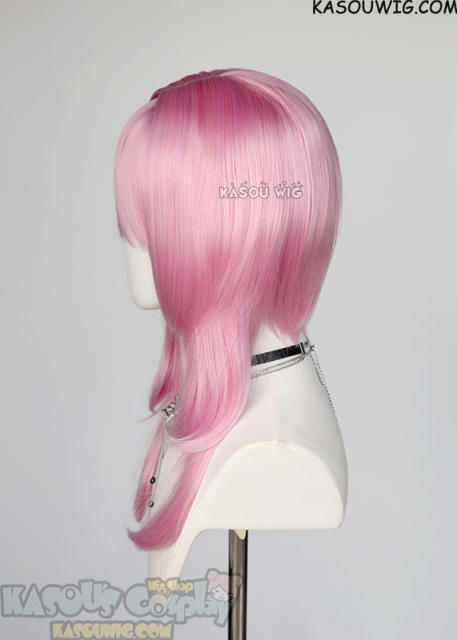 【63 Colors】M-4 short bob wig with 60cm long layered side bangs