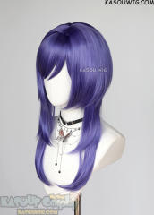 【63 Colors】M-4 short bob wig with 60cm long layered side bangs