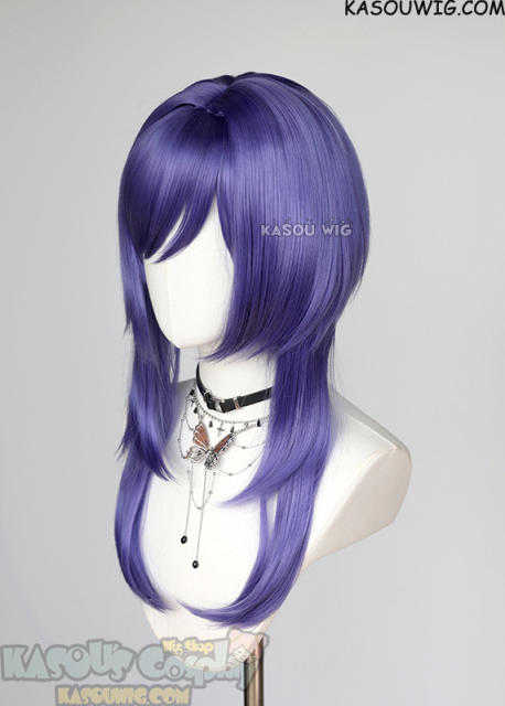 【63 Colors】M-4 short bob wig with 60cm long layered side bangs