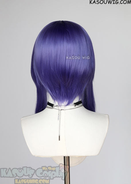 【63 Colors】M-4 short bob wig with 60cm long layered side bangs