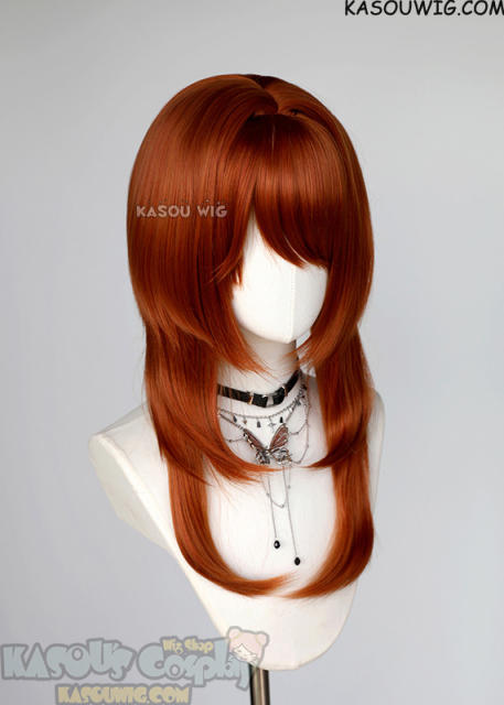 【63 Colors】M-4 short bob wig with 60cm long layered side bangs