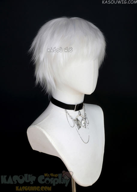 The Summer Hikaru Died Hikaru snow white short spiky wig