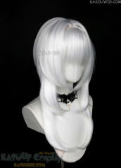 【63 Colors】M-4 short bob wig with 60cm long layered side bangs