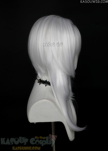 【63 Colors】M-4 short bob wig with 60cm long layered side bangs