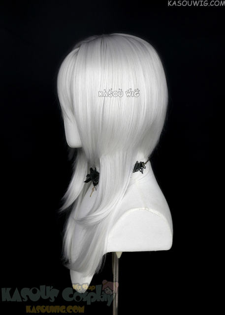【63 Colors】M-4 short bob wig with 60cm long layered side bangs
