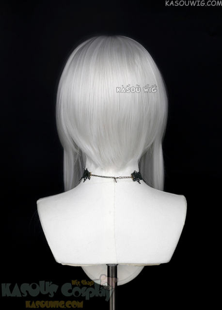 【63 Colors】M-4 short bob wig with 60cm long layered side bangs