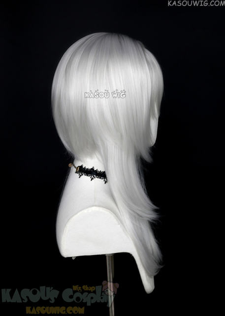 【63 Colors】M-4 short bob wig with 60cm long layered side bangs
