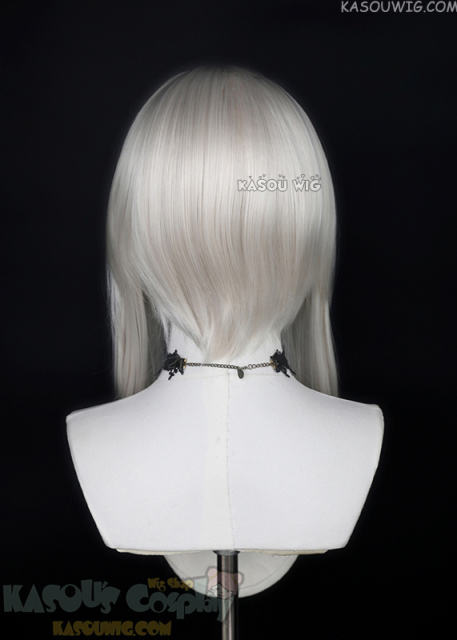 【63 Colors】M-4 short bob wig with 60cm long layered side bangs