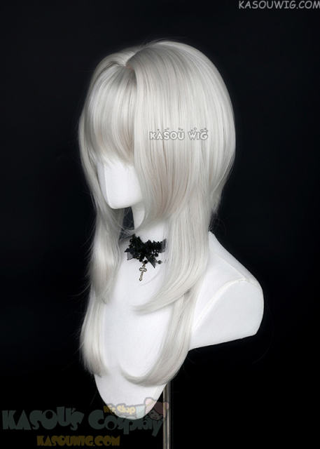【63 Colors】M-4 short bob wig with 60cm long layered side bangs