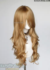 L-3 / KA017 Dark Natural Blonde long layers loose waves wig