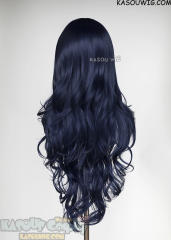 L-3 / SP10 Dark Blue long layers loose waves wig