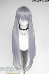 L-4 SP26 100cm/39.5" long straight versatile Silver Lavender wig