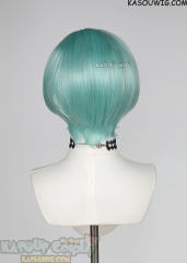 KPop Demon Hunters Baby Saja short mint green bob wig