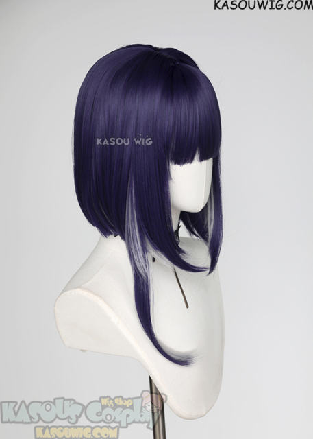 The Hundred Line-Last Defense Academy Ima Tsukumo shoulder length purple silver bob wig