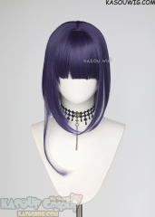 The Hundred Line-Last Defense Academy Ima Tsukumo shoulder length purple silver bob wig