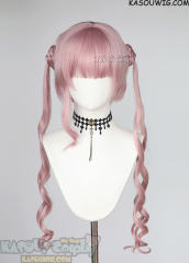 The Hundred Line-Last Defense Academy Kako Tsukumo pink pigtails wig