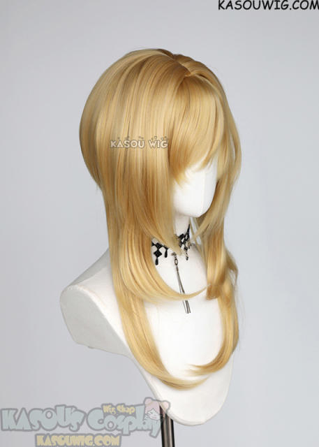 【63 Colors】M-4 short bob wig with 60cm long layered side bangs