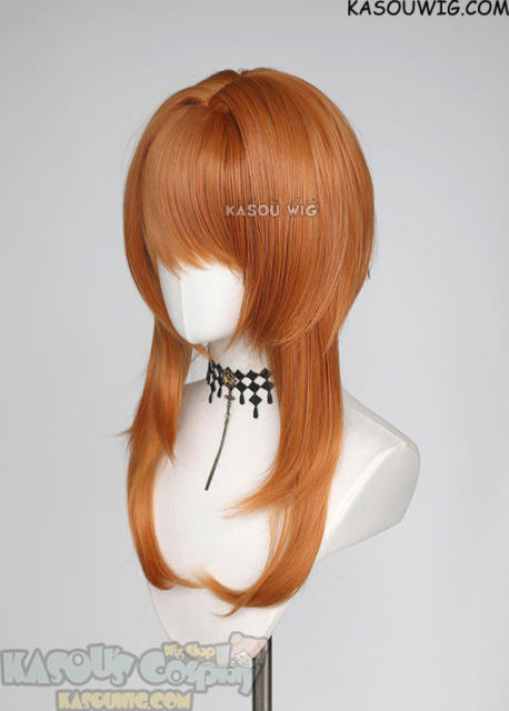 【63 Colors】M-4 short bob wig with 60cm long layered side bangs