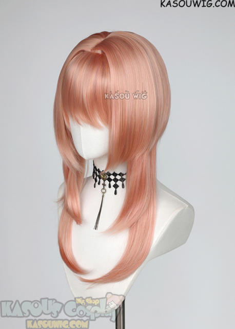 【63 Colors】M-4 short bob wig with 60cm long layered side bangs