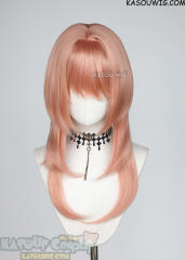 【63 Colors】M-4 short bob wig with 60cm long layered side bangs