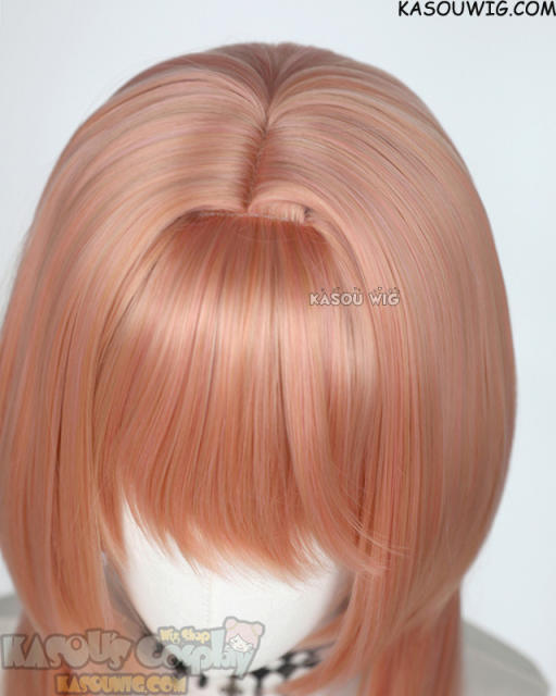 【63 Colors】M-4 short bob wig with 60cm long layered side bangs