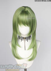 【63 Colors】M-4 short bob wig with 60cm long layered side bangs