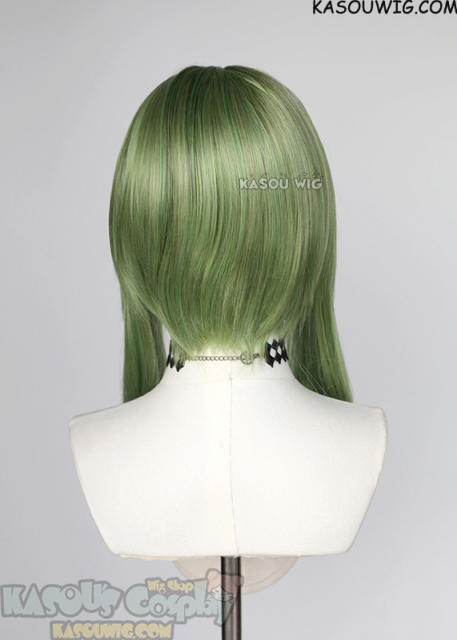 【63 Colors】M-4 short bob wig with 60cm long layered side bangs