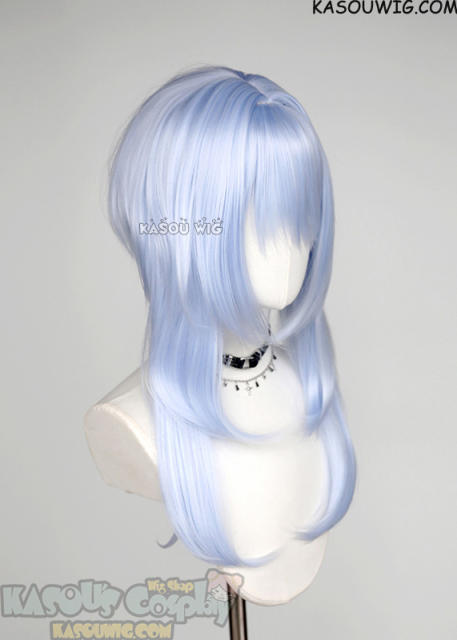 【63 Colors】M-4 short bob wig with 60cm long layered side bangs