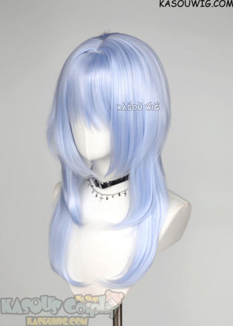 【63 Colors】M-4 short bob wig with 60cm long layered side bangs