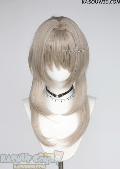 【63 Colors】M-4 short bob wig with 60cm long layered side bangs