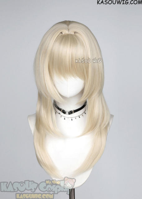 【63 Colors】M-4 short bob wig with 60cm long layered side bangs