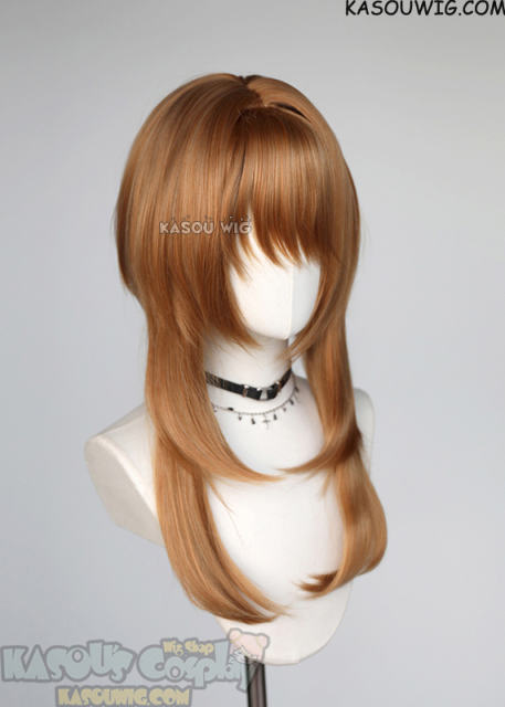 【63 Colors】M-4 short bob wig with 60cm long layered side bangs