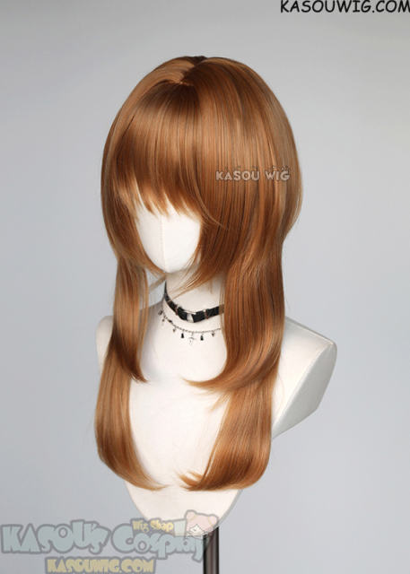 【63 Colors】M-4 short bob wig with 60cm long layered side bangs