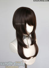 【63 Colors】M-4 short bob wig with 60cm long layered side bangs