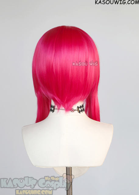 【63 Colors】M-4 short bob wig with 60cm long layered side bangs