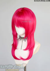 【63 Colors】M-4 short bob wig with 60cm long layered side bangs
