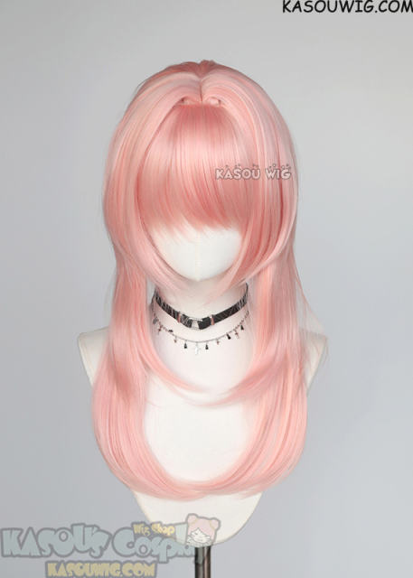 【63 Colors】M-4 short bob wig with 60cm long layered side bangs