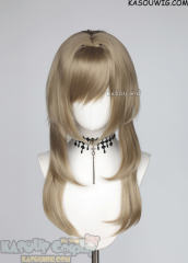 【63 Colors】M-4 short bob wig with 60cm long layered side bangs