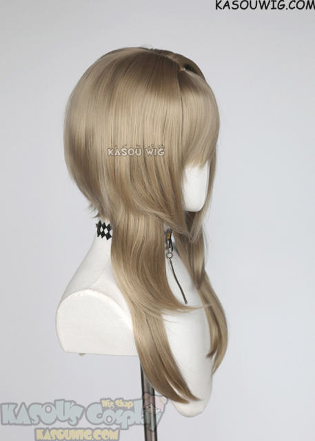 【63 Colors】M-4 short bob wig with 60cm long layered side bangs