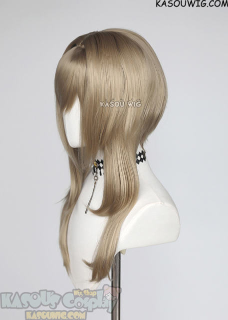【63 Colors】M-4 short bob wig with 60cm long layered side bangs