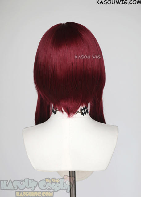 【63 Colors】M-4 short bob wig with 60cm long layered side bangs
