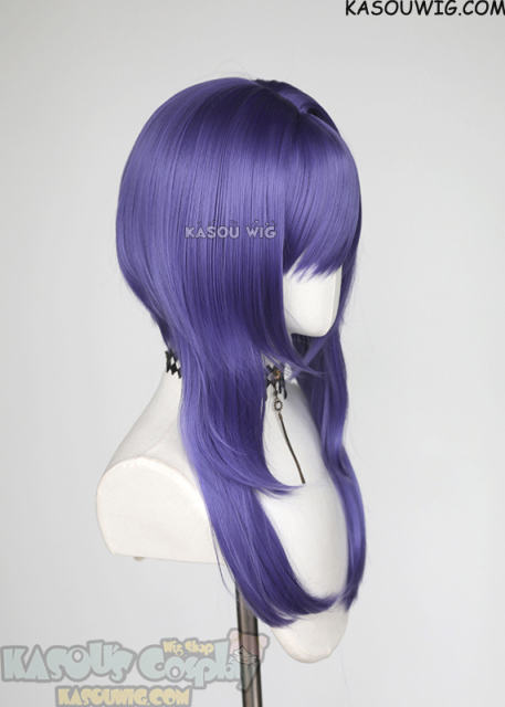 【63 Colors】M-4 short bob wig with 60cm long layered side bangs