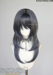 【63 Colors】M-4 short bob wig with 60cm long layered side bangs