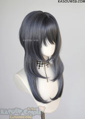 【63 Colors】M-4 short bob wig with 60cm long layered side bangs